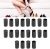 10 Pairs High Heel Replacement Tips, High Heel Pointed Caps Repair and Replacement Kit for Outdoor Weddings, Formal Occasions/Stop Sinking at Grass/Gravel/Bricks and Cracks (0.7 x 0.4 inch)