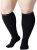 Wide Calf Compression Socks for Women Men, Plus Size Compression Socks for Women Men Wide Calf Bamboo Knee High Stockings