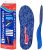 Powerstep unisex adult Pinnacle Plus Met Insole, Red/Blue, Men s 8-8.5 Women 10-10.5 US