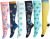 Cute Compression Socks for Women Circulation, Knee High Stockings Support for Nursing, Athletic, Cycling, Hiking, Running