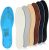 6 Pairs Breathable Insoles Insert Double-Layer Latex Foam Insole Thick Foam Shoe Insert Sweat Shoe Insert Slipper Insoles Toe Shoe Insert Hiking Boot Insert Fit in Men 7-11 Woman 2-8 (Simple Colors)