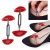 1Pair Simple Plastic Shoe Tree High Heels Boots Stays Stereotypes Stretchers Shaper Expander Width Extender Adjustable Mini Shoe Trees