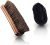 6.7″ Shoe Cleaning Brush,Natural Horsehair Shoe Brush,Leather Cleaning Brush Concaved Handle Design,Comfortable Grip,Shoe Cleaning Kit with Shoeshine Gloves