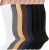 8 Pairs Compression Socks for Women & Men, Knee High Compression Socks 15-20 mmHg