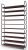 Awenia 10 Tiers Shoe Rack Organizer 60 Pairs,Adjustable Shoes Shelf Tower Metal Tall for Closet with Spare Parts,DIY Assembly, Brown