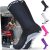 BLITZU Compression Socks Men, Knee High Socks For Women 20-30 mmhg. Best Compression Stockings For Leg Pain Relief, Better Blood Flow & Circulation, Great For Pregnant Women & Nurse BLACK S