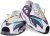 Banned Goods Grey WAVE Sneaker Slippers for Men & Women | Hypebeast House Slippers | Premium Plush Comfort, One-Size 4-13