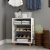 Be Home Furniture│CORDEL Shoe Rack │Home Décor, Shoe Storage, Shoe Organizer for Entryway & Living Room│White – 21.34″ W