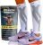 Calf Compression Sleeves for Men Women. Footless Compression Socks Without Feet . Shin Splints, Varicose Vein Treatment for Legs & Pain Relief. Calf Braces, Splints & Supports. Best Wide leg compression sleeve for Running Nurse Pregnant Pregnancy