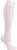 Cherokee Fashionsupport Women Knee High 8-15 mmHg Compression Sock, One Size, White