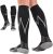Compression Socks 2 Pairs Ankle Support Foot Massage Pad Arch Support 20-30 mmgh Knee High Socks