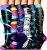 Compression Socks for Women & Men Circulation(6 pairs)-Graduated Supports Socks for Running, Athletic Sports