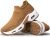DOUSSPRT Womens Walking Shoes Slip on Sock Sneakers Lady Girls Nurse Mesh Air Cushion Platform Loafers Fashion Casual