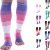 Doc Miller Premium Open Toe Compression Socks Dress Series 1 Pair 20-30mmHg, Toeless Compression Socks Women