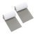 Eage Leather Repair Tape Patch Kit 2 Packs 3.9 X 63 inch Self-Adhesive Leather Sticker for Furniture Sofa Vinyl Car Seats Couch Chairs Handbags Jackets Shoes First Aid Fix Tear(Gray)