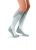 JOBST 7528902 Sport Knee High 15-20 Mmhg Compression Socks, White/Grey, Large, 4 Ounce