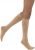 JOBST Opaque SoftFit 15-20 mmHg Closed Toe Knee High Compression Stocking, Natural, Large