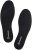 Knixmax Memory Foam Insoles for Women Men, Super Soft Shoe Inserts for Sneakers Slippers Boots Liners Replacement Inner Soles, Cushioned Flat Shoe Pads Black EU 40