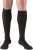 Truform Compression Socks, 20-30 mmHg, Men’s Dress Socks, Knee High Over Calf Length, Black, Medium