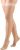 Truform Sheer Compression Stockings, 15-20 mmHg, Women’s Thigh High Length, 20 Denier, Nude, Medium