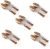 Women Shoe Tree Stretchers Practical Plastic Adjustable Length Shoe Organizers Spring Shoe Stretchers (Brown 5 Pack)